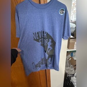 Athletic Works Men's Short Sleeve Tee in Blue